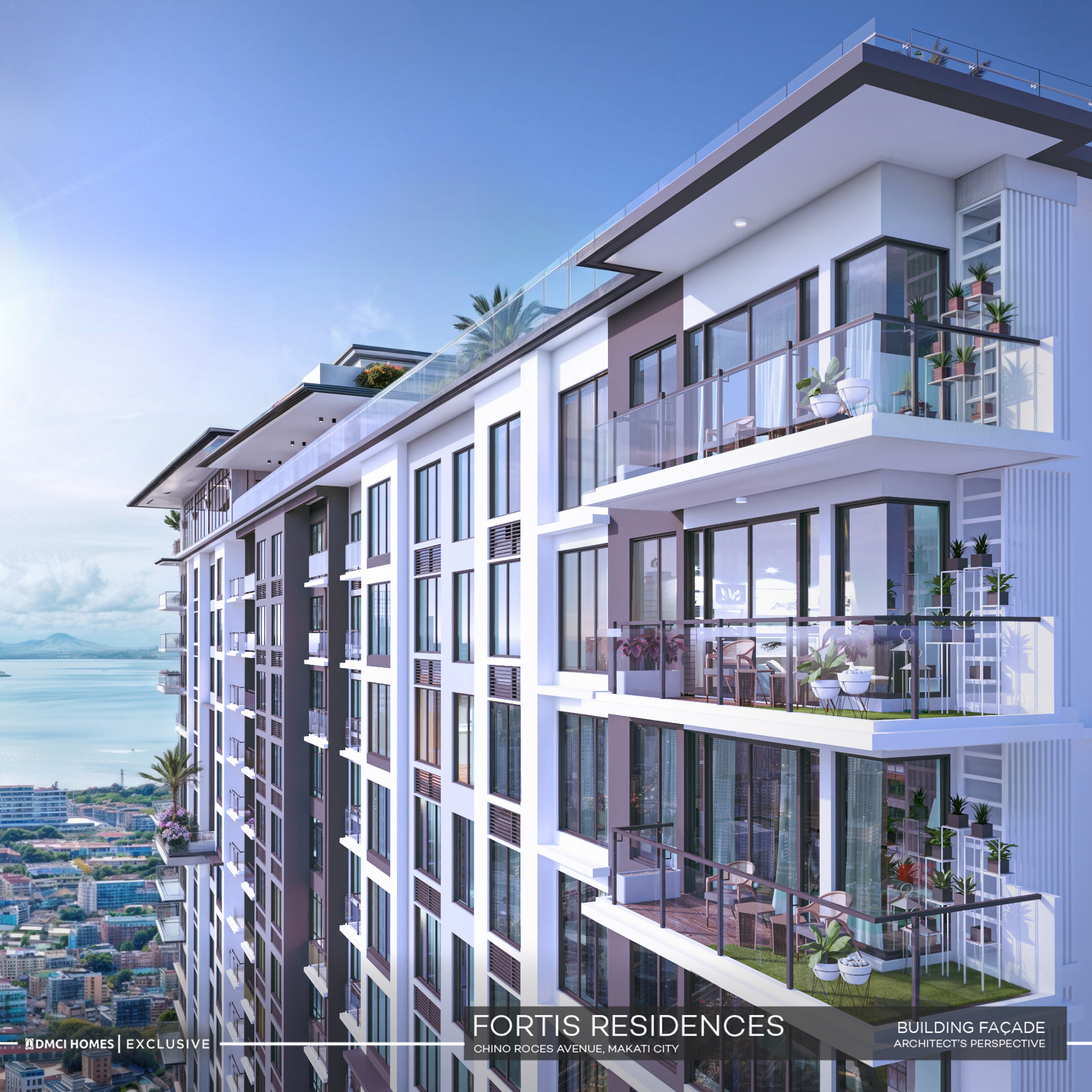 Fortis Residences facade detail