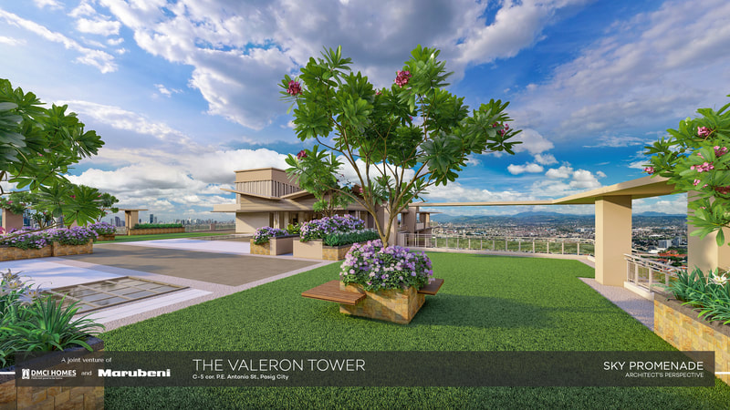 Sky promenade walkway