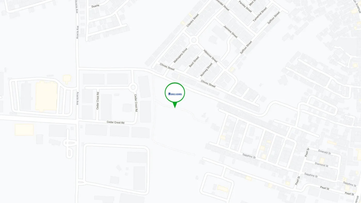 Alder Residences location map