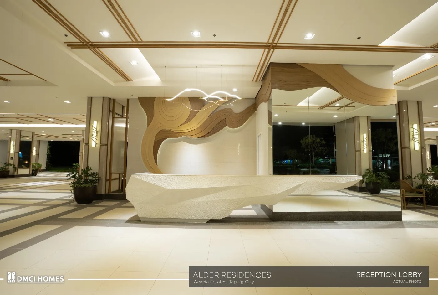 Alder Residences reception lobby
