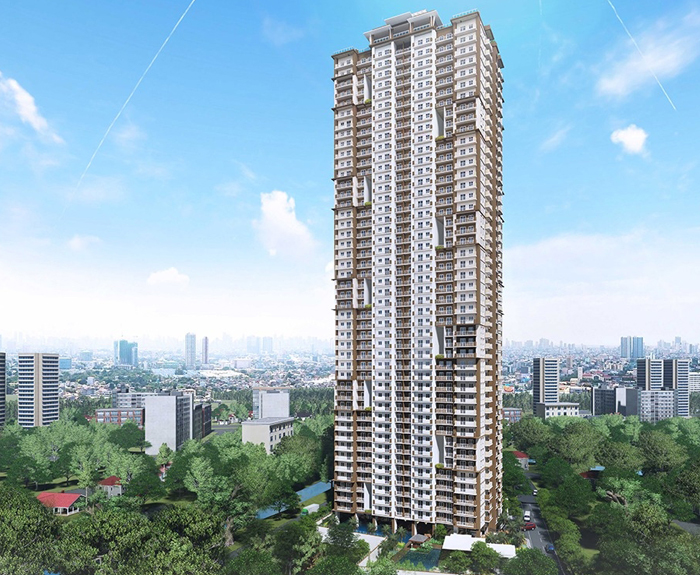 Cameron Residences — 45-storey DMCI Homes tower in Quezon City along Roosevelt Ave.