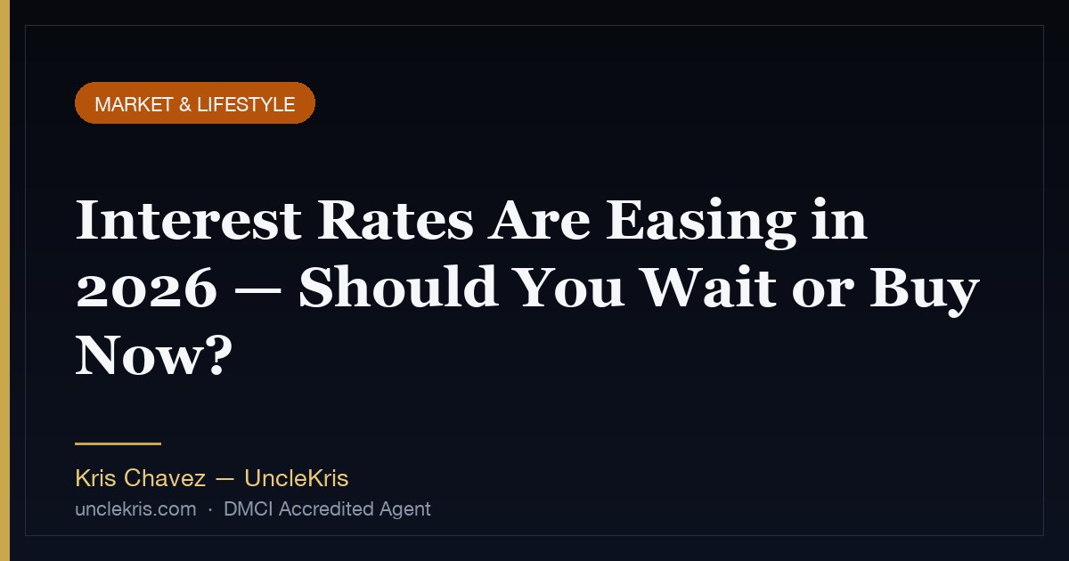 Interest Rates Are Easing in 2026 — Should You Wait or Buy Now?
