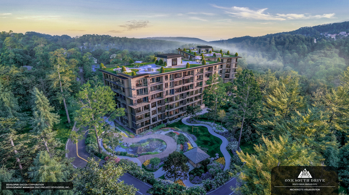 One South Drive aerial view