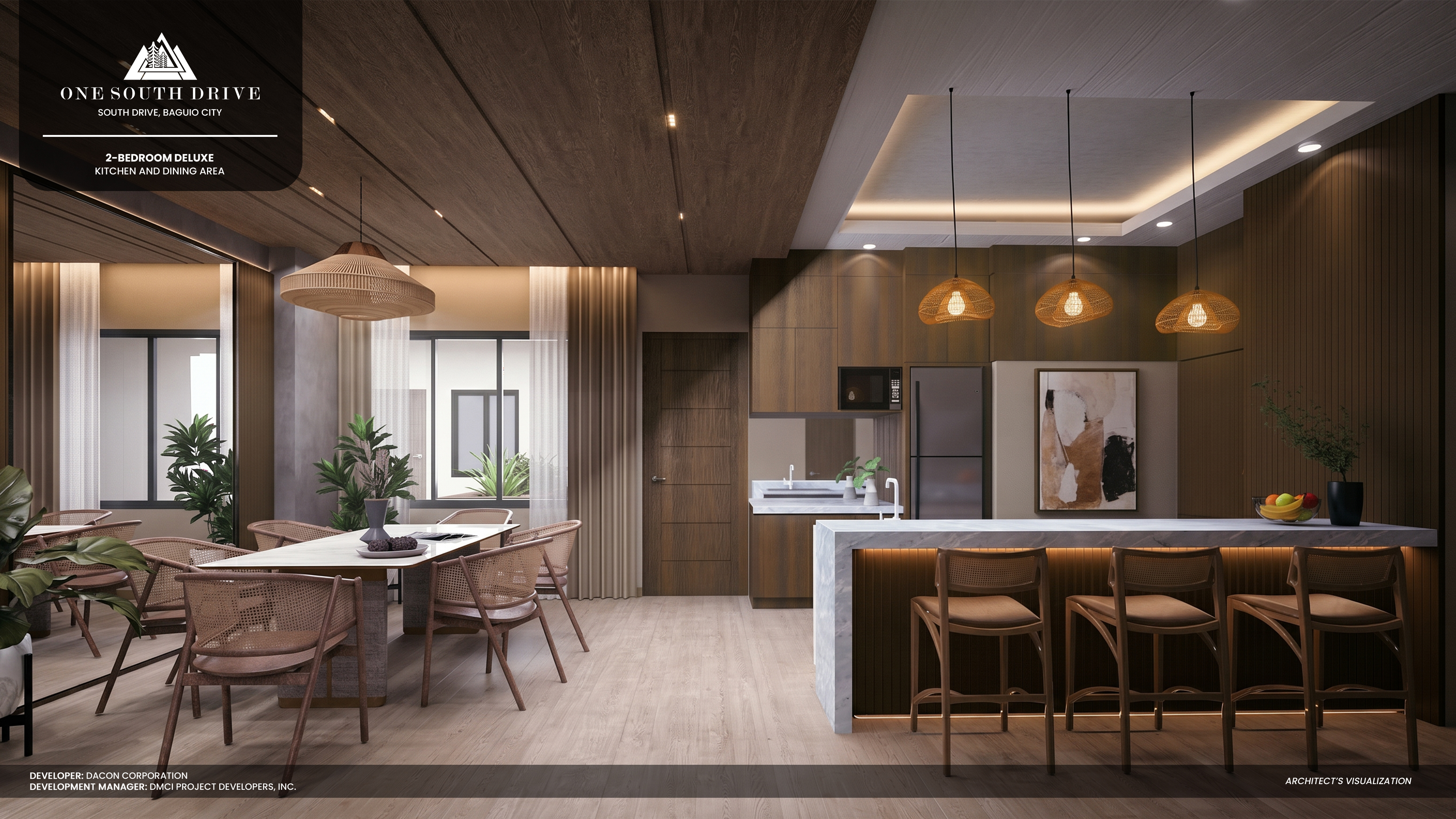 Kitchen — The Peak, One South Drive