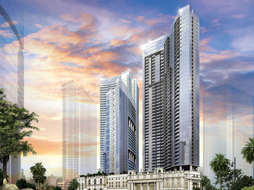 Uptown Parksuites Tower 2 facade